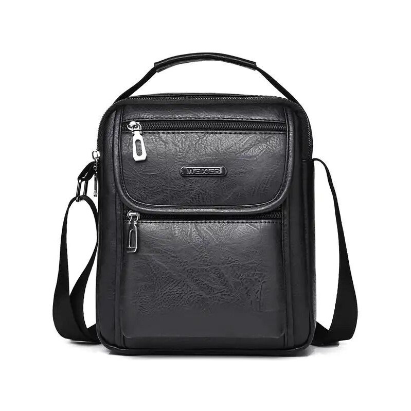 Weixier pánska crossbody taška Tovuz Čierna 65229679