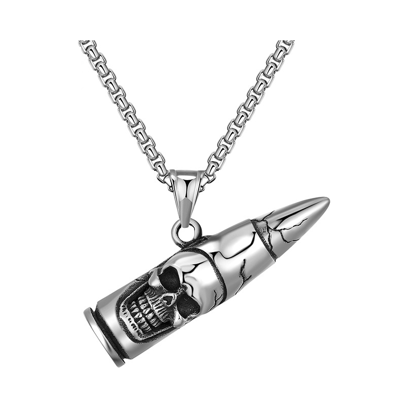 Impress Jewelry Prívesok z chirurgickej ocele Nábojnica- Gothic Bullet 65229706
