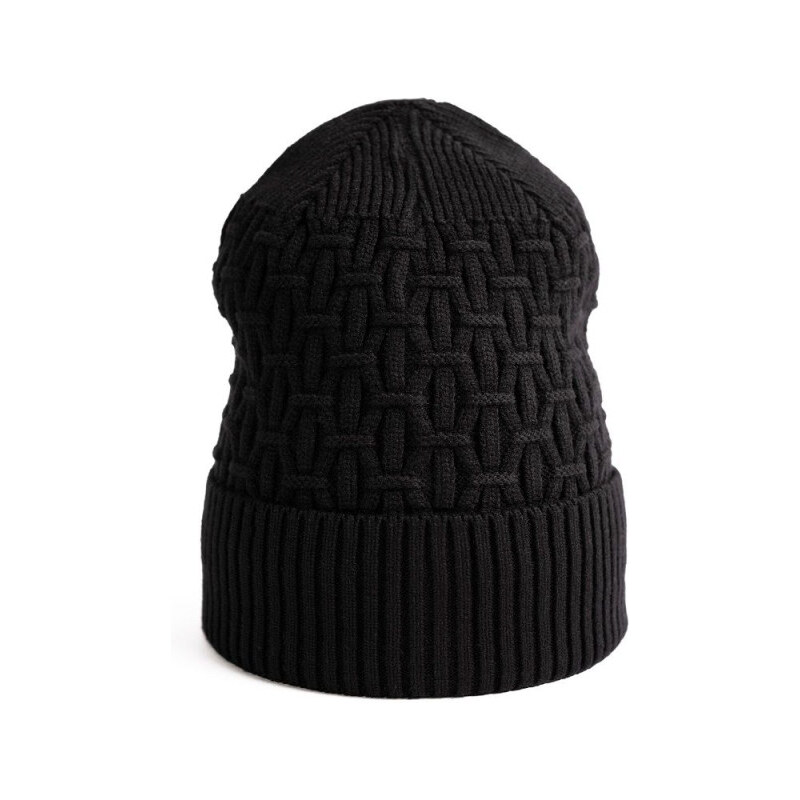 ArtOfPolo Pánska čiapka Beanie so vzorom Čierna 65229765