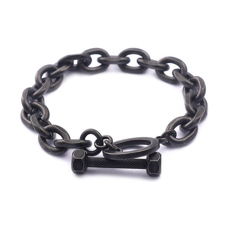 Impress Jewelry Oceľový náramok so skrutkou Mechanic Punk 65229789