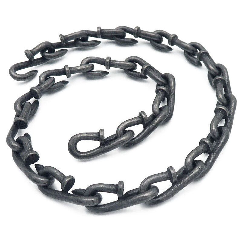 Impress Jewelry Punkový náhrdelník z oceľových Klincov gunmetal 65229796