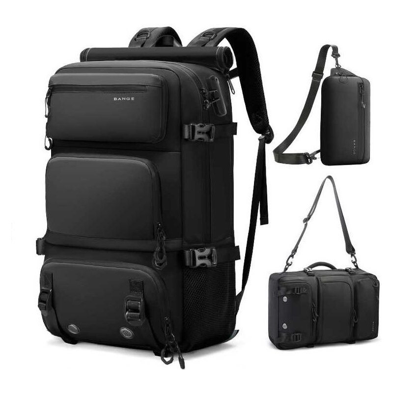 Bange turistický batoh so zámkom Bethany Čierny 30L 65229896