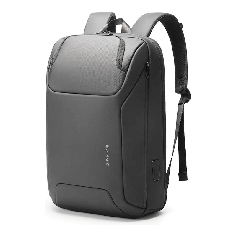 BANGE elegantný batoh s USB Devon Sivý 27L 65229897