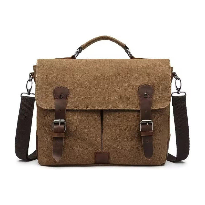 Canvasio plátená canvas taška Dolsine Hnedá 11L 65229940