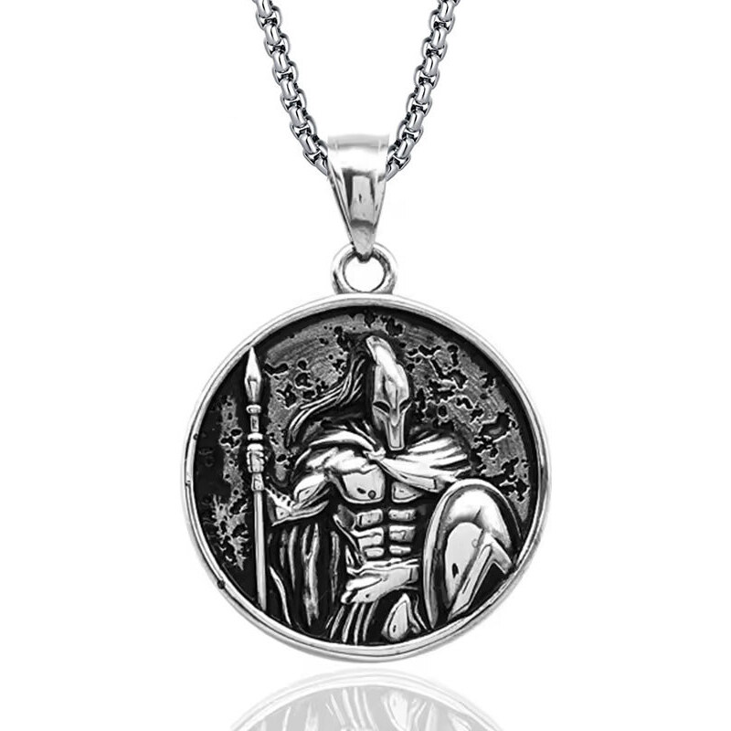 Impress Jewelry Prívesok z chirurgickej ocele Sparťanský bojovník 65230015