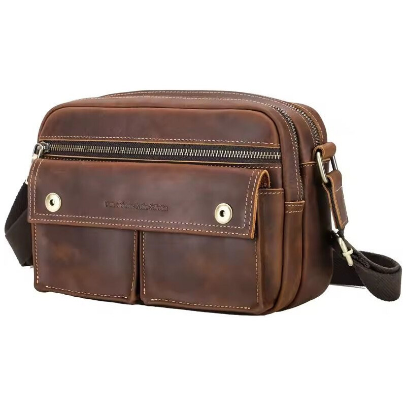 Contacts pánska kožená taška cez rameno Bospor 5L 65230057