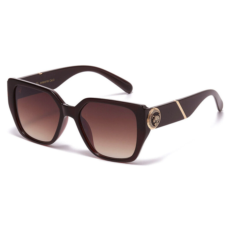 VG sunglasses VG Cheetah dámske slnečné okuliare Hnedé s prelivom 65230116