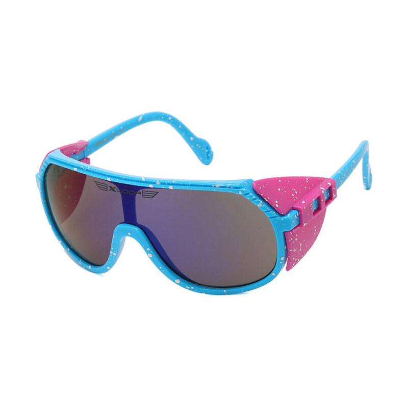 X-LOOP Joyful shieldové slnečné okuliare Modré 65230122