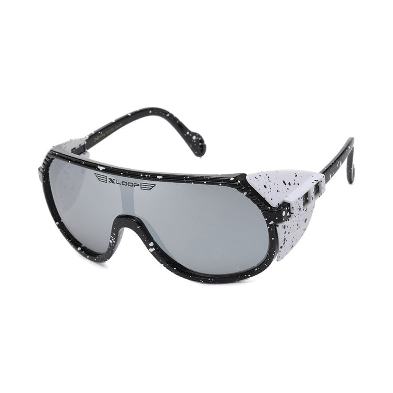 X-LOOP Joyful shieldové slnečné okuliare Čierne 65230120