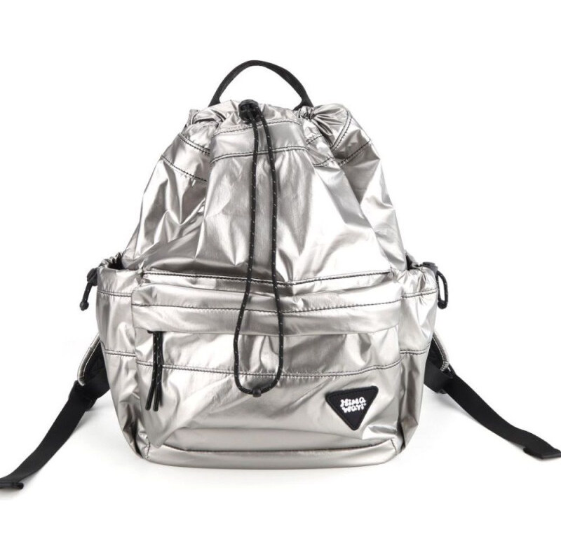 Himawari lesklý sťahovací batoh MimaWay Sivý 8L 65230130