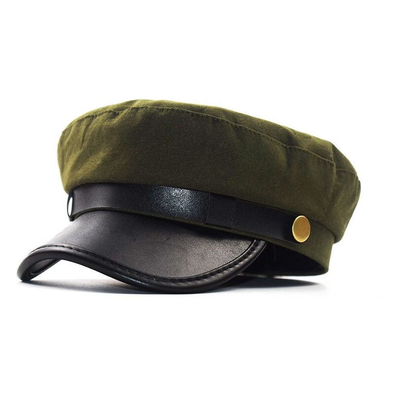 Lifestyle Dámska čiapka kapitánka bekovka Daman Zelená 65230147