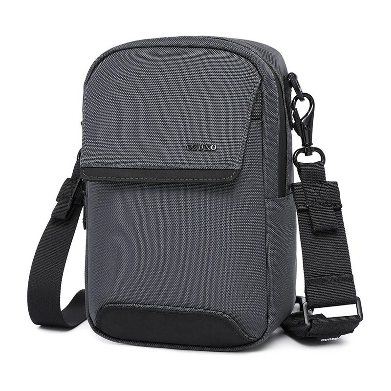 Ozuko crossbody taška cez rameno Manad Šedá 3.2L 65230187