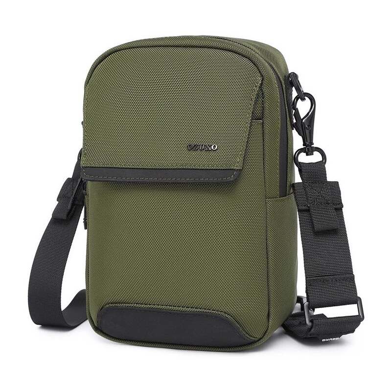 Ozuko crossbody taška cez rameno Manad Zelená 3.2L 65230188