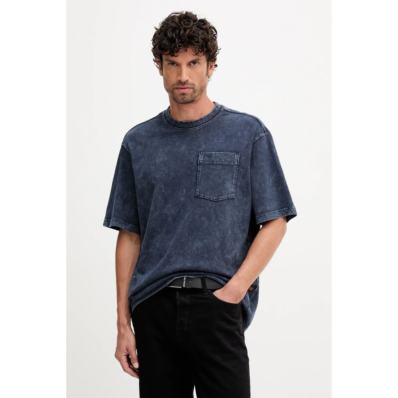 Bavlnené tričko G-Star Washed pocket 65233674