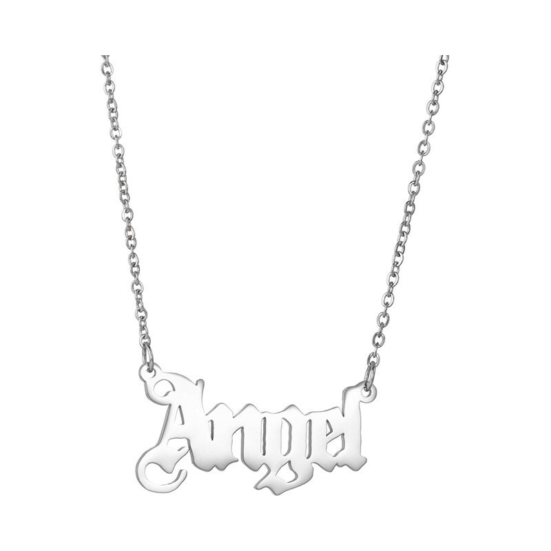 Titan Jewerly Dámsky náhrdelník z chirurgickej ocele Angel strieborný 65230214