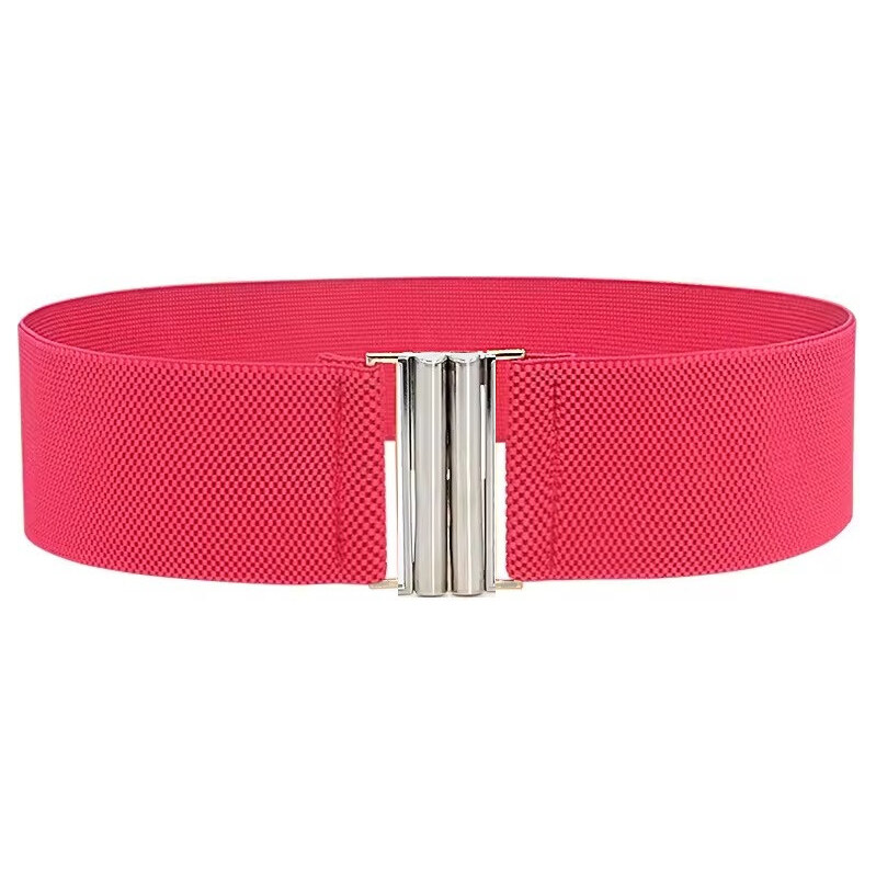 Lifestyle Dámsky opasok na šaty s prackou Cummer Ružový-strieborný 65230241