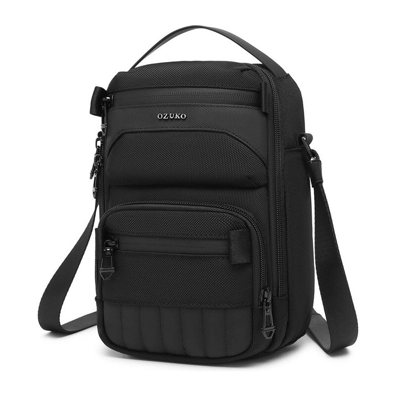 Ozuko crossbody taška cez rameno Castries Čierna 5L 65230263