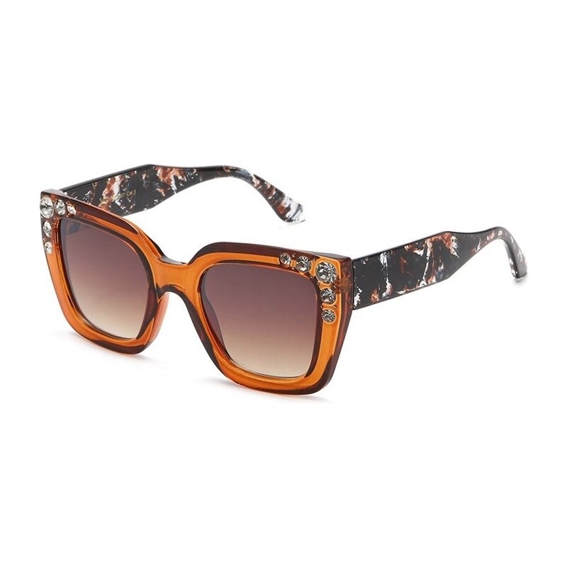 VG sunglasses VG Glisten Cat eye dámske slnečné okuliare Oranžové 65230264