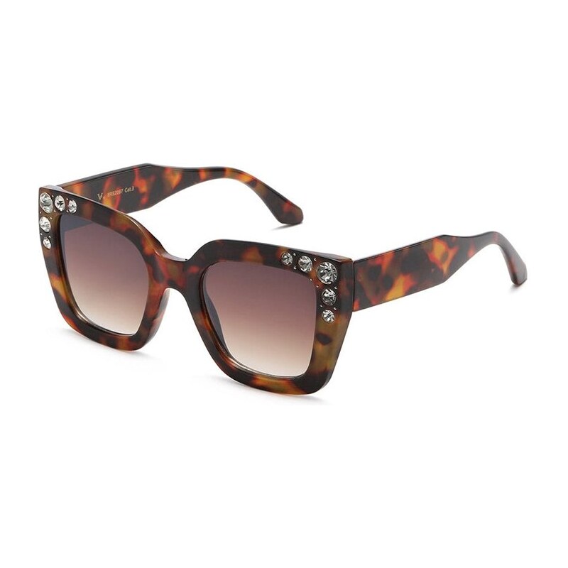 VG sunglasses VG Glisten Cat eye dámske slnečné okuliare Leopardie 65230268