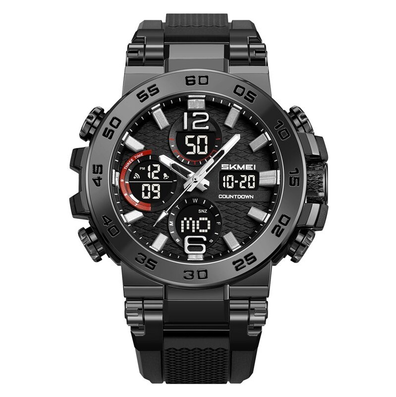 Skmei 2499 pánske duálne hodinky Megatron Čierne 65230281