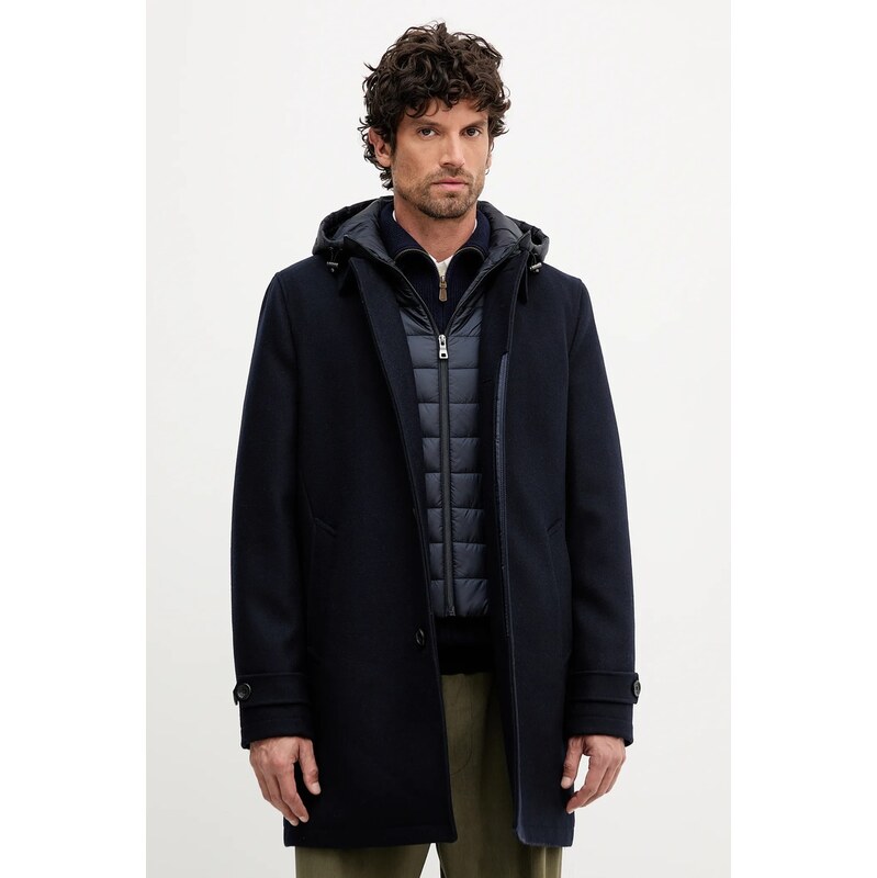 Vlnený kabát Geox MONREALE 65233707