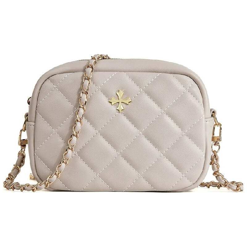 Baellerry malá prešívaná kabelka Kená Šedá 65230315