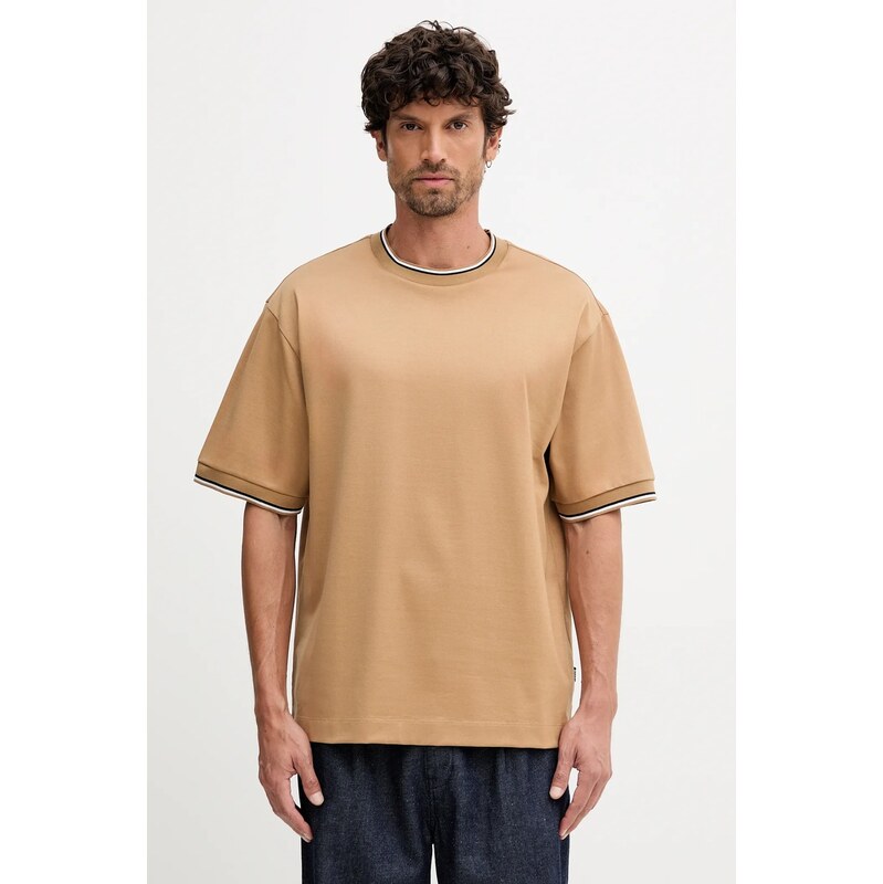 Bavlnené tričko BOSS H-Tames 65 65233815