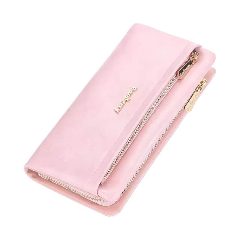 Baellerry Dámska dlhá peňaženka Maona Ružová 65230328