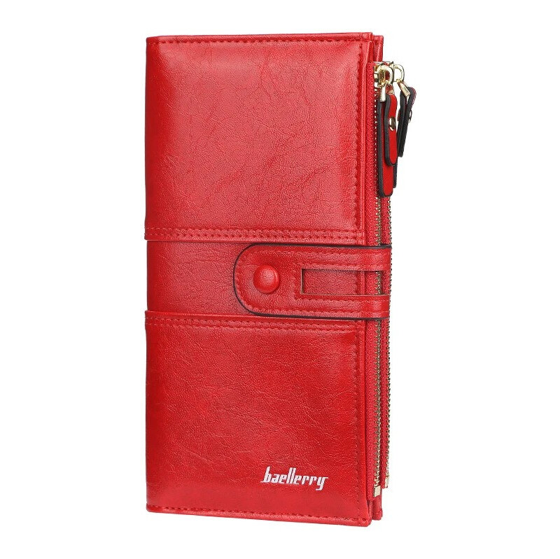 Baellerry Dámska dlhá peňaženka Konya Červená 65230326