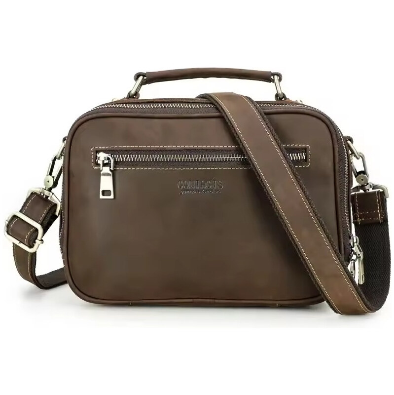 Contacts pánska kožená taška Ballmer 5L 65230340