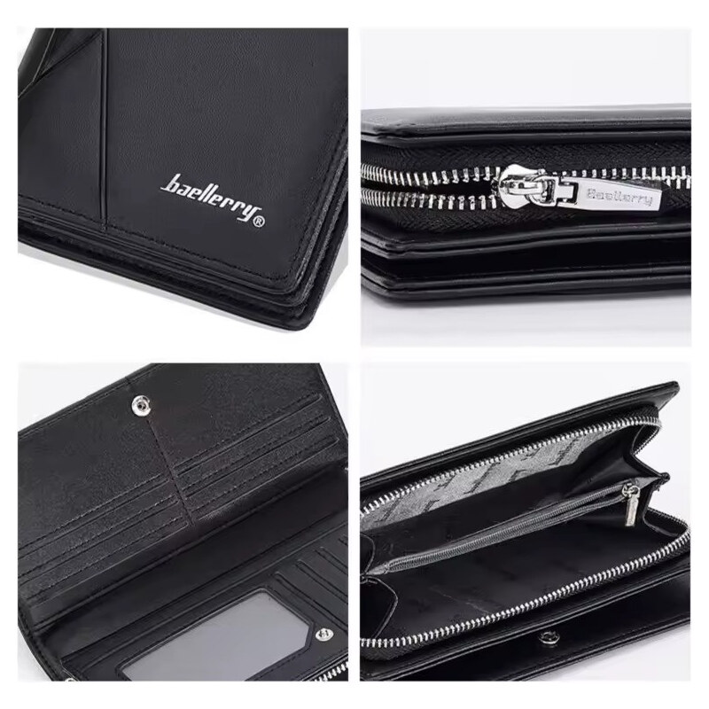 Baellerry dlhá peňaženka s pútkom Carter Čierna