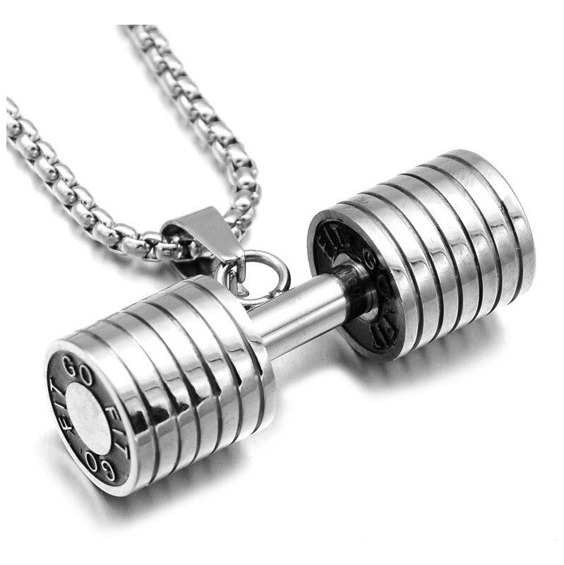 Impress Jewelry Prívesok z chirurgickej ocele Činka Go Fit Strieborná 65230452