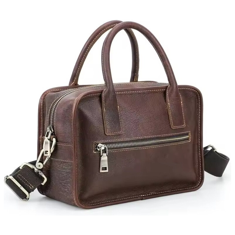 Contacts kožená minimalistická taška cez rameno OUDINOT 65230470