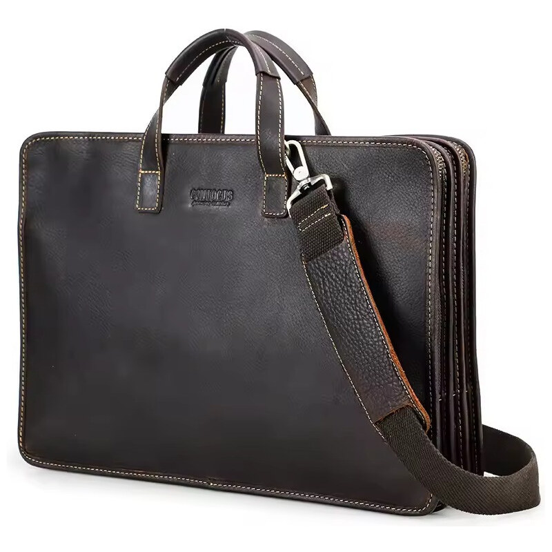 Contacts kožená taška cez rameno Wathier 65230473