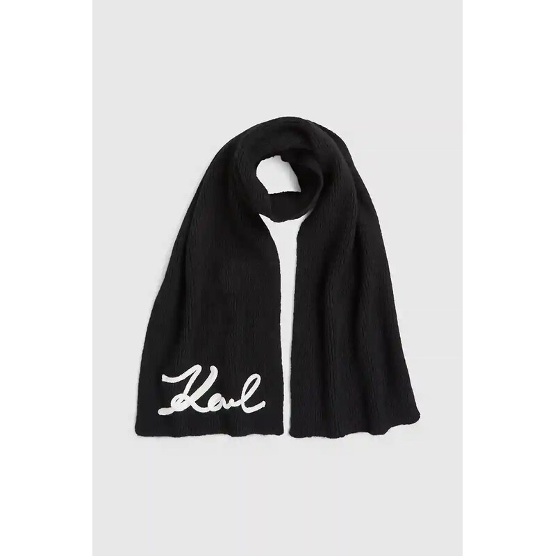 Šál s prímesou vlny Karl Lagerfeld K/SIGNATURE 65238421