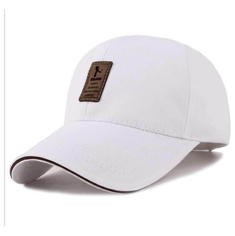 Čiapka so šiltom Bavlnená Šiltovka Ediko Biela 65230601