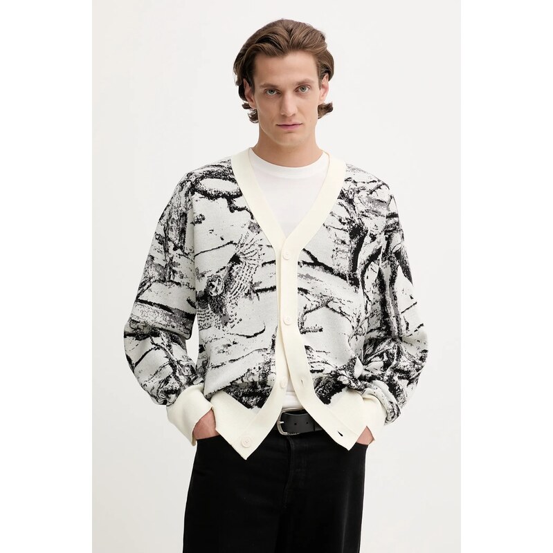 Kardigan s prímesou vlny HUGO Servot 65240765