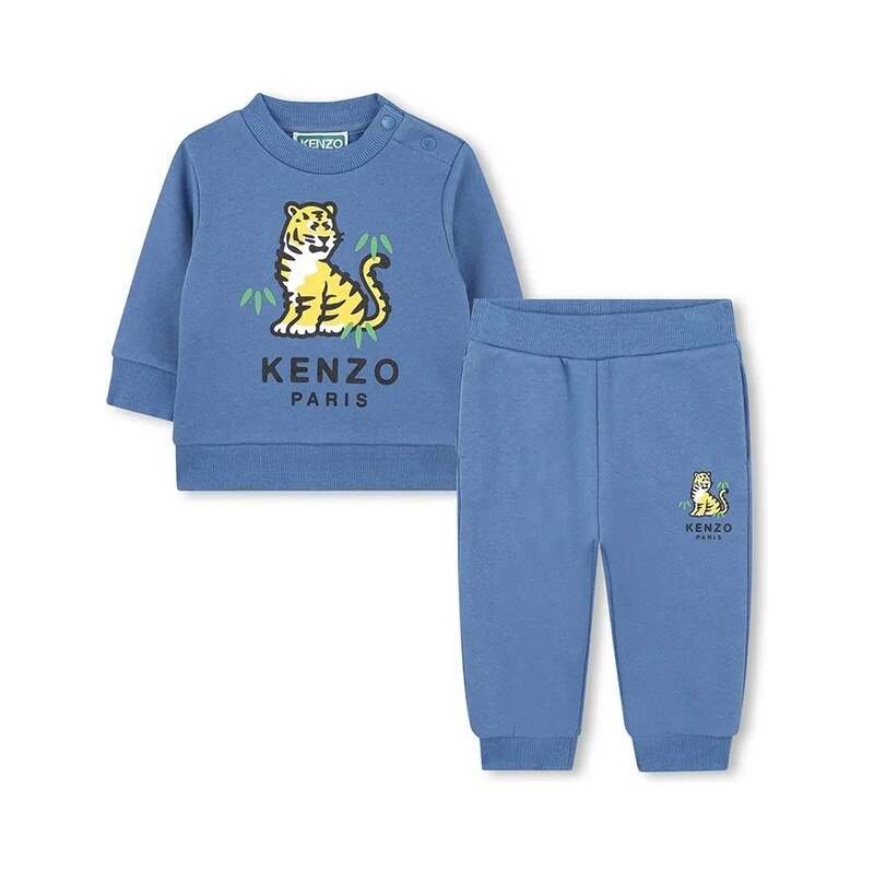 Detská tepláková súprava z bavlny Kenzo Kids 65238496