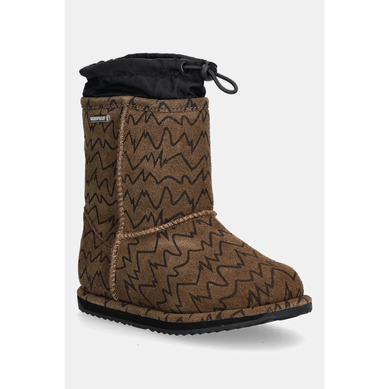 Detské semišové snehule Emu Australia Brumby Beat 65238567