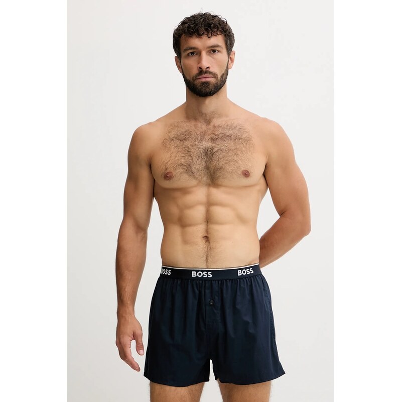 Bavlnené boxerky BOSS 2-pak 2P Boxer Shorts EW 65234790