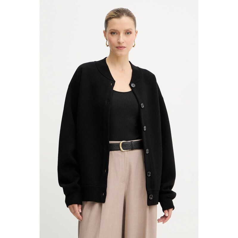 Vlnený kardigán BOSS Famirta 65234923