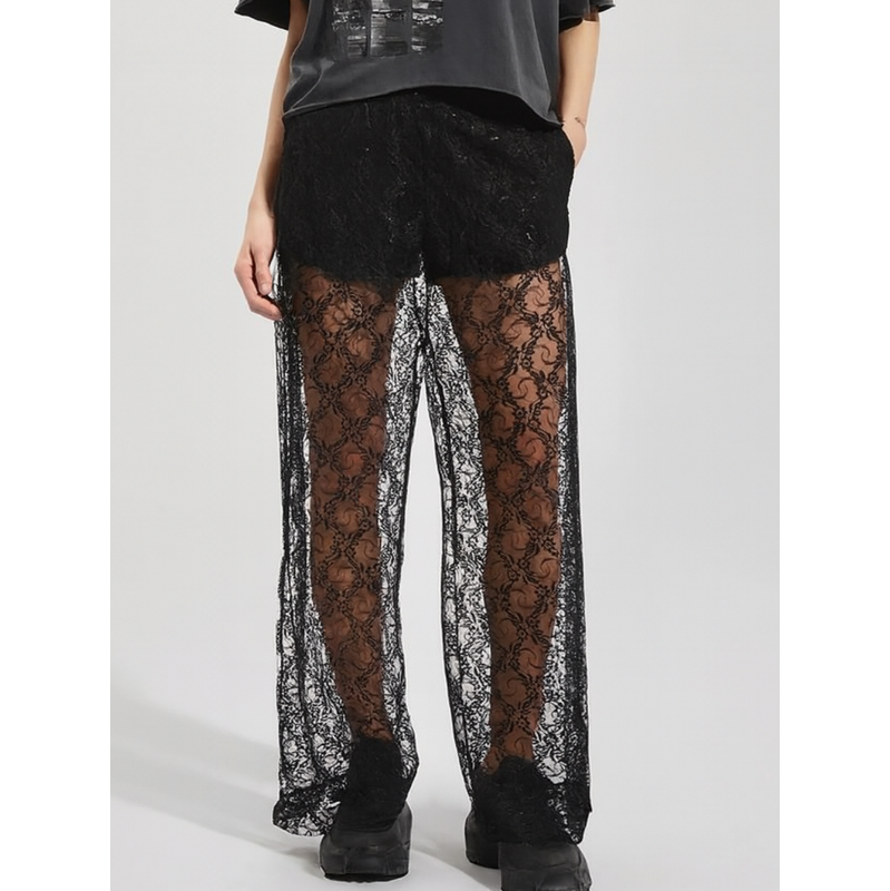 #VDR Lace Black nohavice 65234996