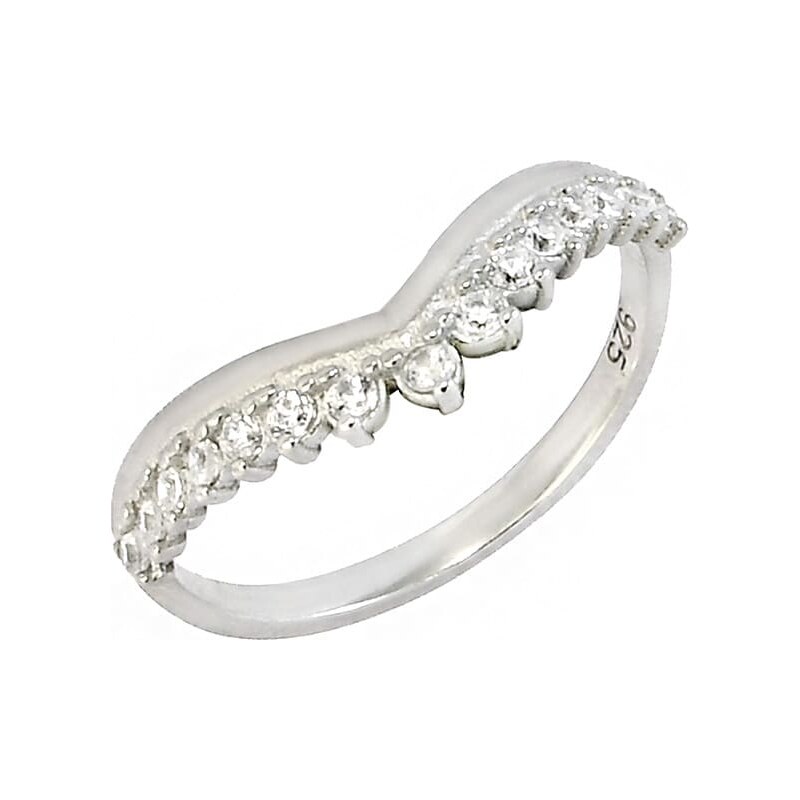 Strieborný prsteň Glare 1036 65235666