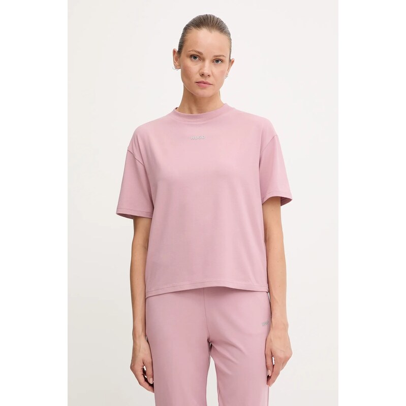 Tričko HUGO SHUFFLE_T-SHIRT 65235726