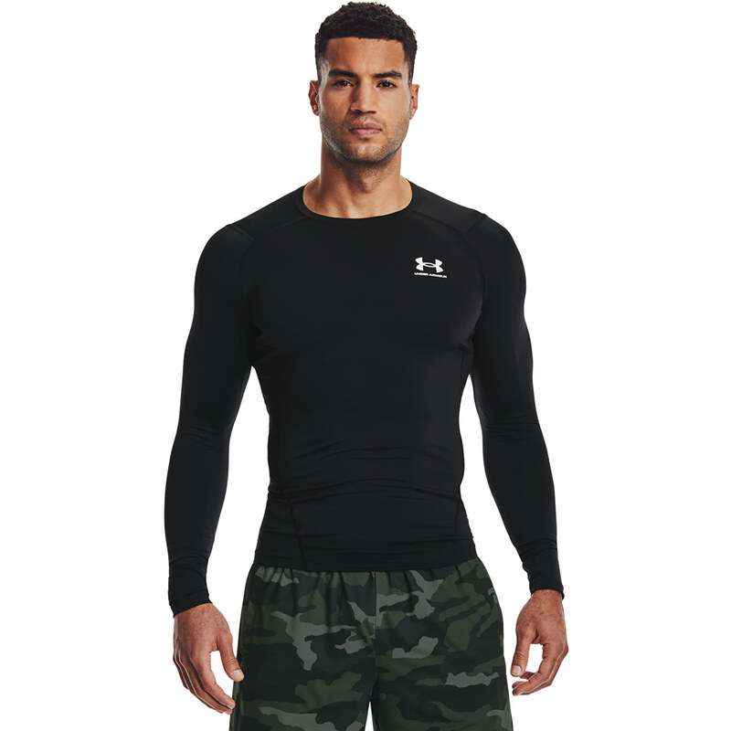Tričko Under Armour Hg Armour Comp Ls Black XS 65235815