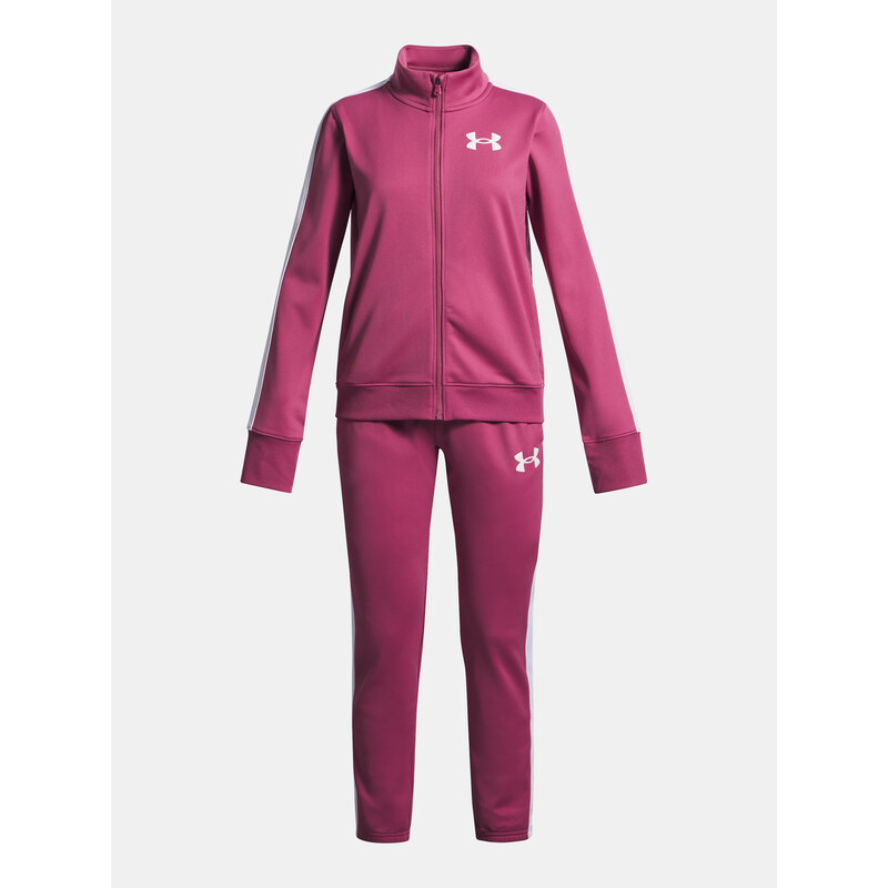 Under Armour UA Knit Track Suit-RED - Girls 65278130