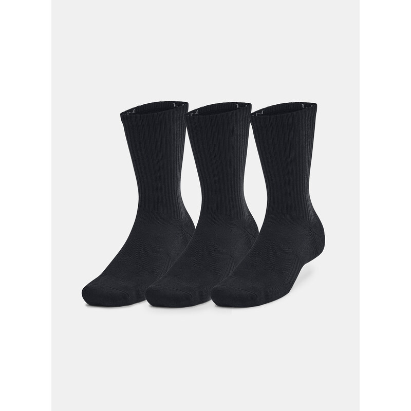 Unisex socks Under Armour Unisex UA TC 3pk Crew-BLK - unisex 65279852