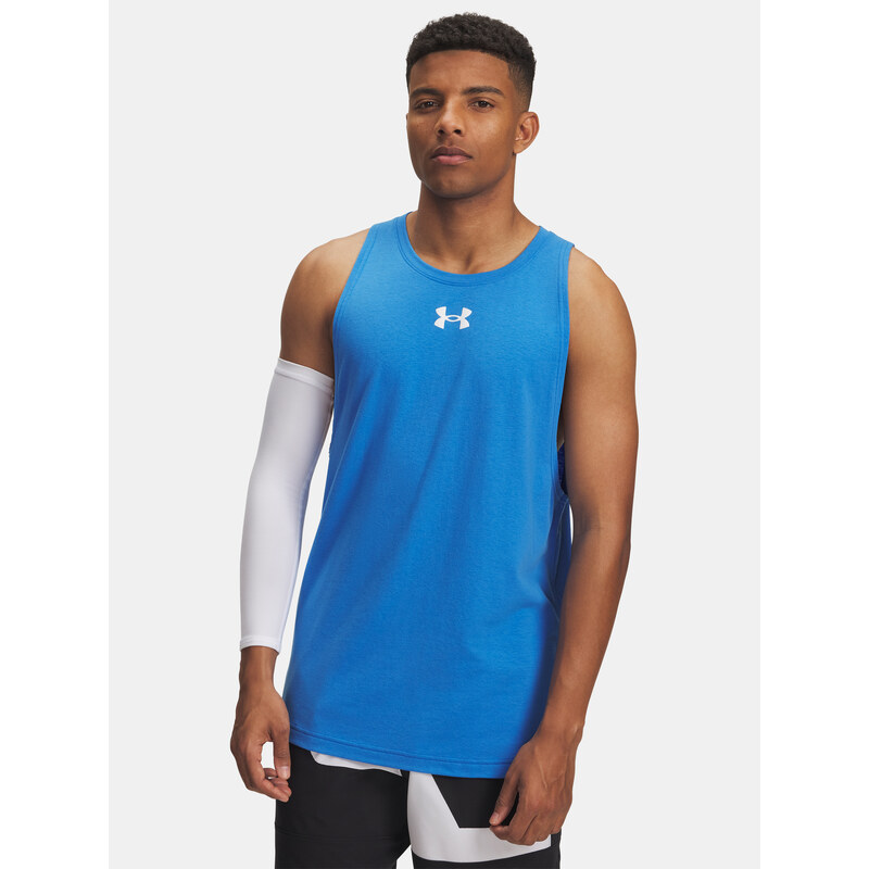 Mens tank top Under Armour UA Zone Tank-BLU - Mens 65278186