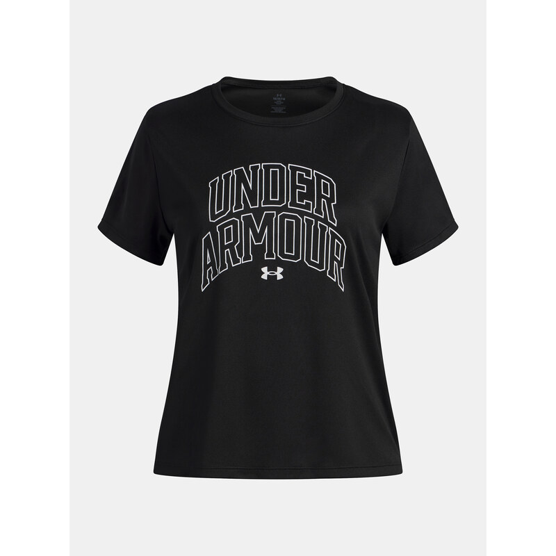 E-shop Girls T-shirt Under Armour Tech Varsity Graphic SS-BLK - Girls