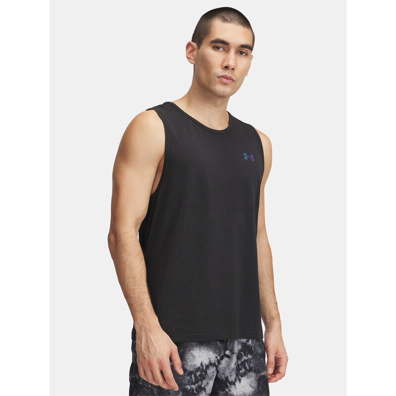 Mens tank top Under Armour Vanish Elite Seamless Tank-BLK - Mens 65278190